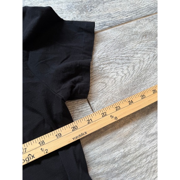 Polo Ralph Lauren T-Shirt Mens Medium Black Classic Fit Red Pony Logo Tee Shirt - Picture 5 of 11